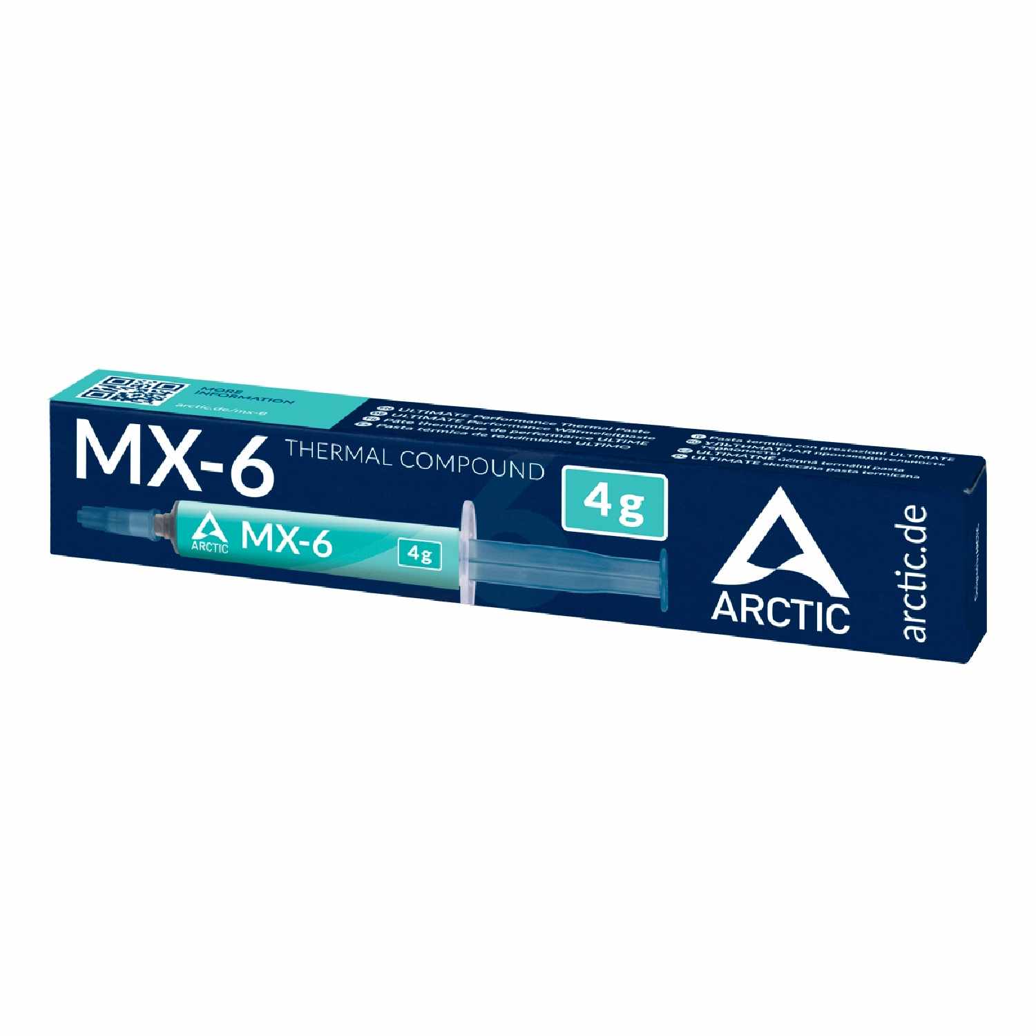 Arctic MX-6 4g Thermal Paste – Θερμοαγώγιμη Πάστα Υψηλής Απόδοσης