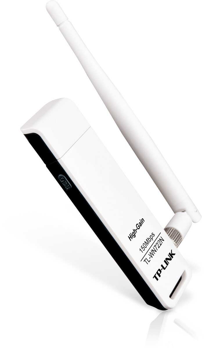 TP-LINK TL-WN722N v1 Ασύρματος USB Αντάπτορας Δικτύου με Αποσπώμενη Κεραία 150Mbps