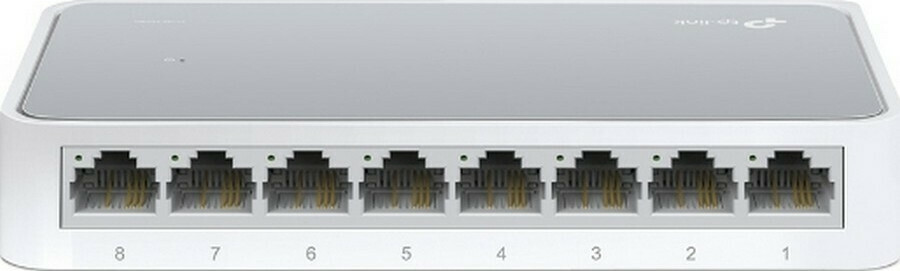 TP-LINK TL-SF1008D v11 Unmanaged L2 Switch με 8 Θύρες Ethernet