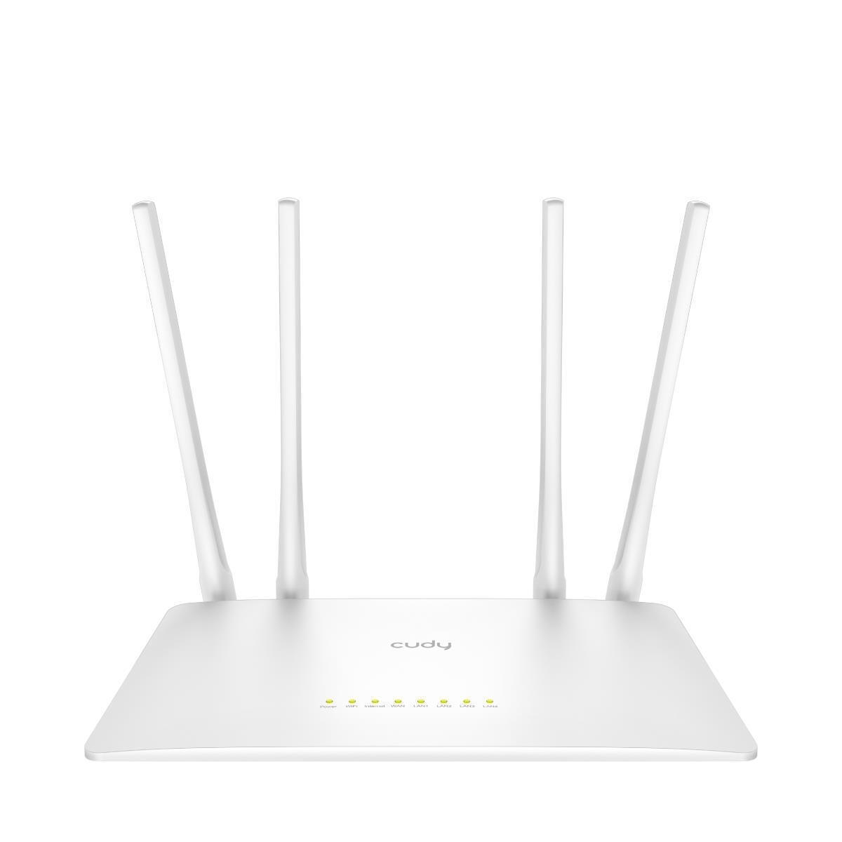 Cudy WR300S v1 Ασύρματο Router Wi‑Fi 4 με 4 Θύρες