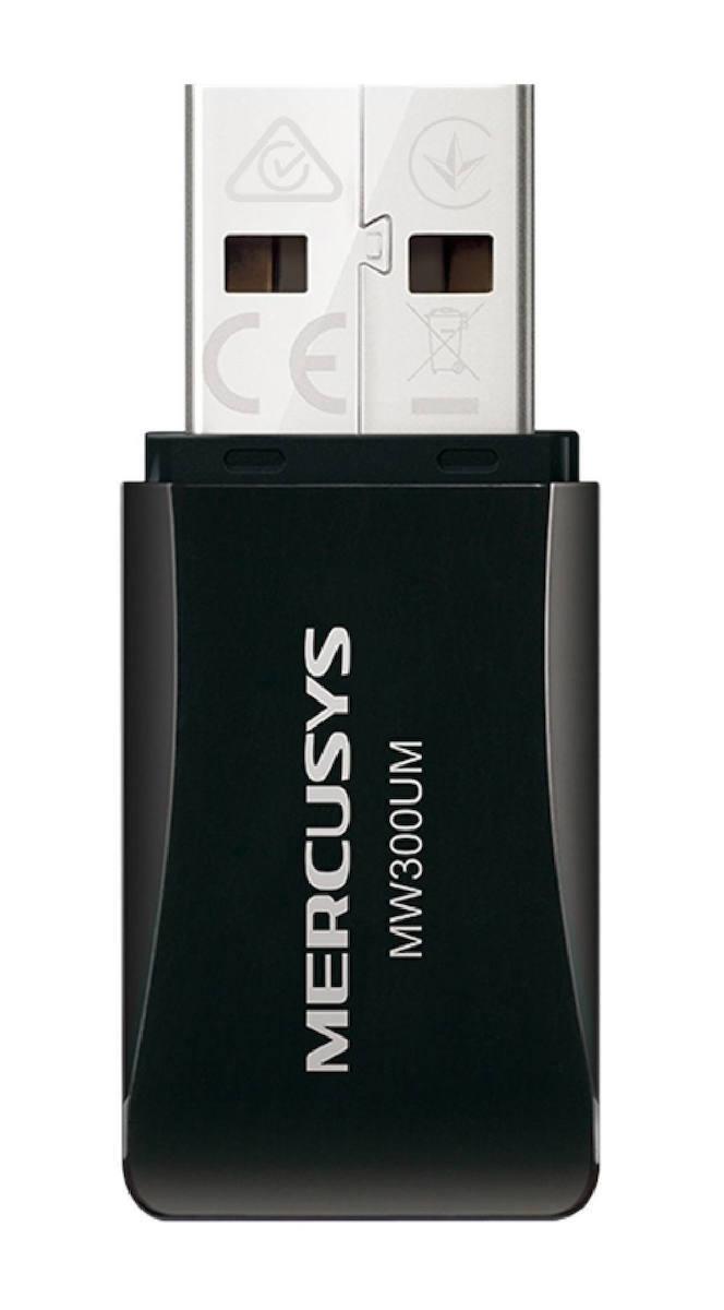 Mercusys Mw300um Αντάπτορας Δικτύου USB με Ασύρματη Σύνδεση Wi-Fi 300Mbps (v4)