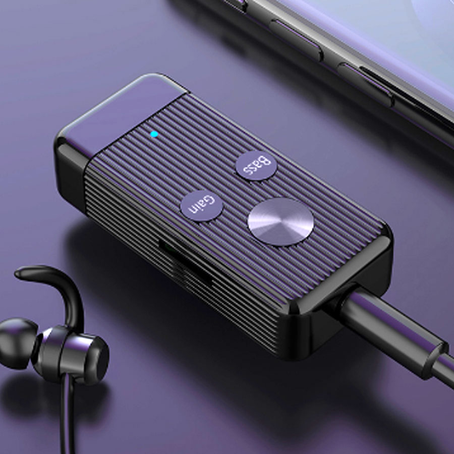 Bluetooth CLIP-ON Headset TF Card (μαύρο)