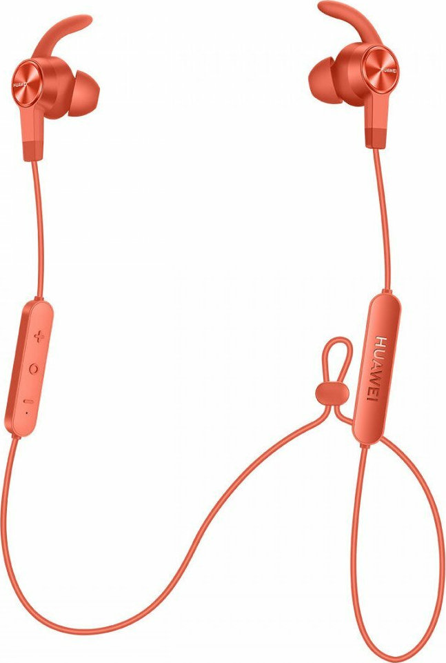 Huawei ΑΜ61 Sport Headphones Lite In-ear Bluetooth Handsfree Πορτοκαλί