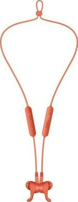Huawei ΑΜ61 Sport Headphones Lite In-ear Bluetooth Handsfree Πορτοκαλί