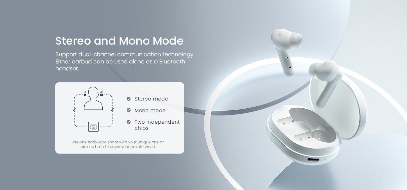 Haylou GT7 In-ear Bluetooth Handsfree Μαύρο