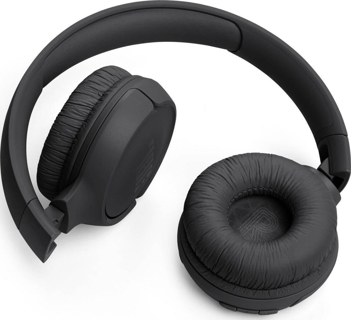 JBL Tune 520BT Ασύρματα Bluetooth On Ear Ακουστικά με 57 ώρες Λειτουργίας Μαύρα