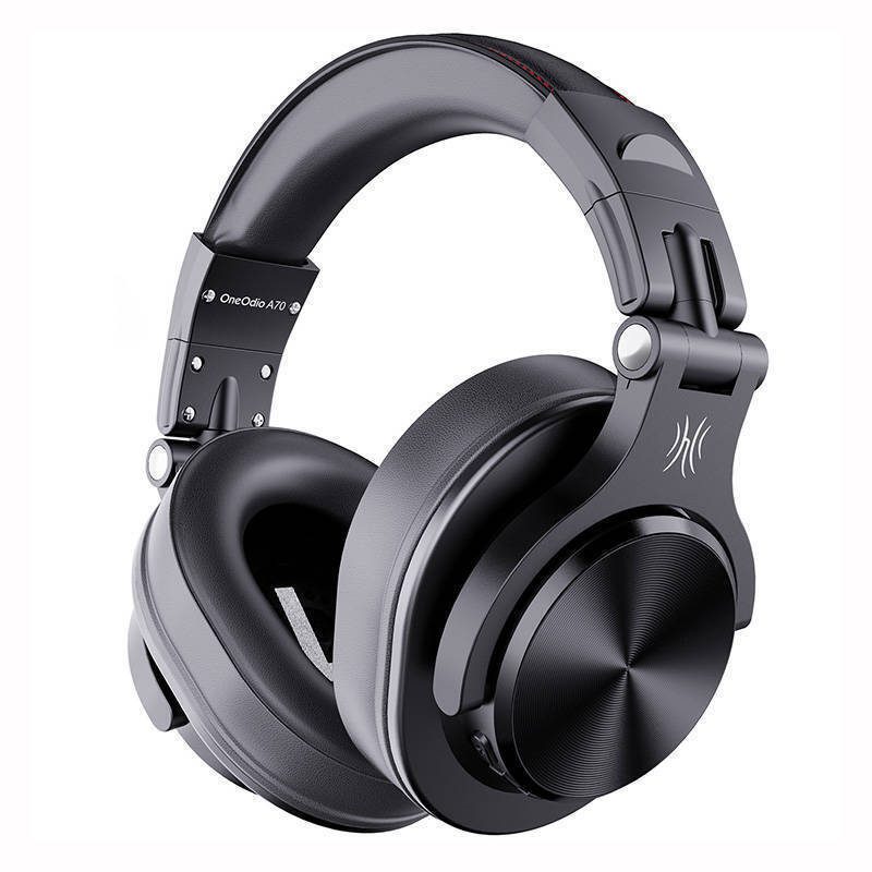 OneOdio Fusion A70 Ασύρματα / Ενσύρματα Over Ear Ακουστικά με 72 ώρες Λειτουργίας Μαύρα