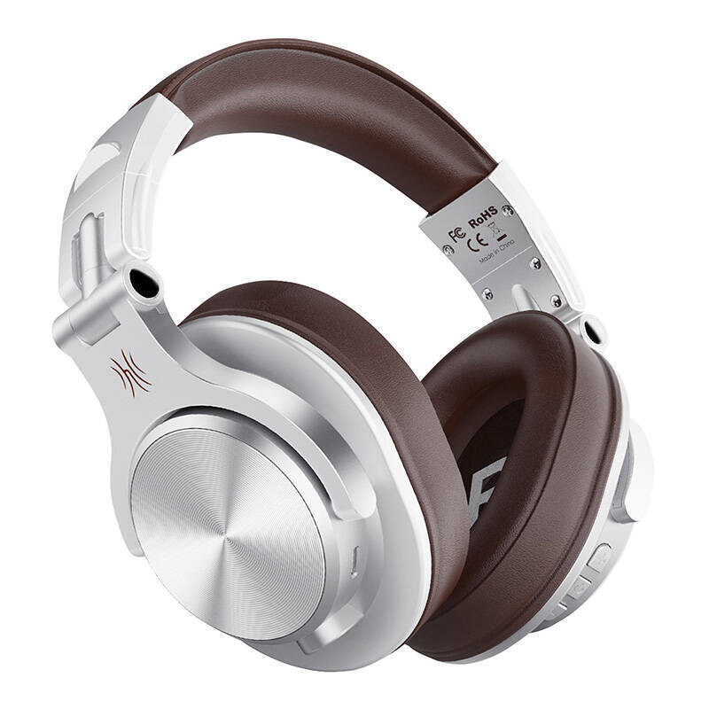 OneOdio Fusion A70 Ασύρματα / Ενσύρματα Over Ear Ακουστικά με 72 ώρες Λειτουργίας Καφέ
