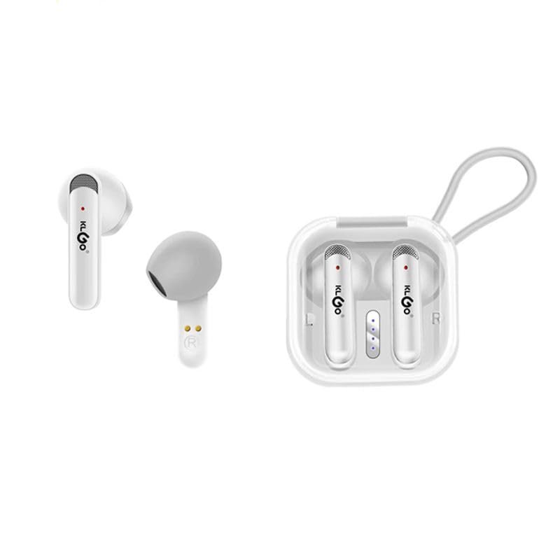 KLGO HK-55BL Στερεοφωνικά ασύρματα ακουστικά Άσπρα