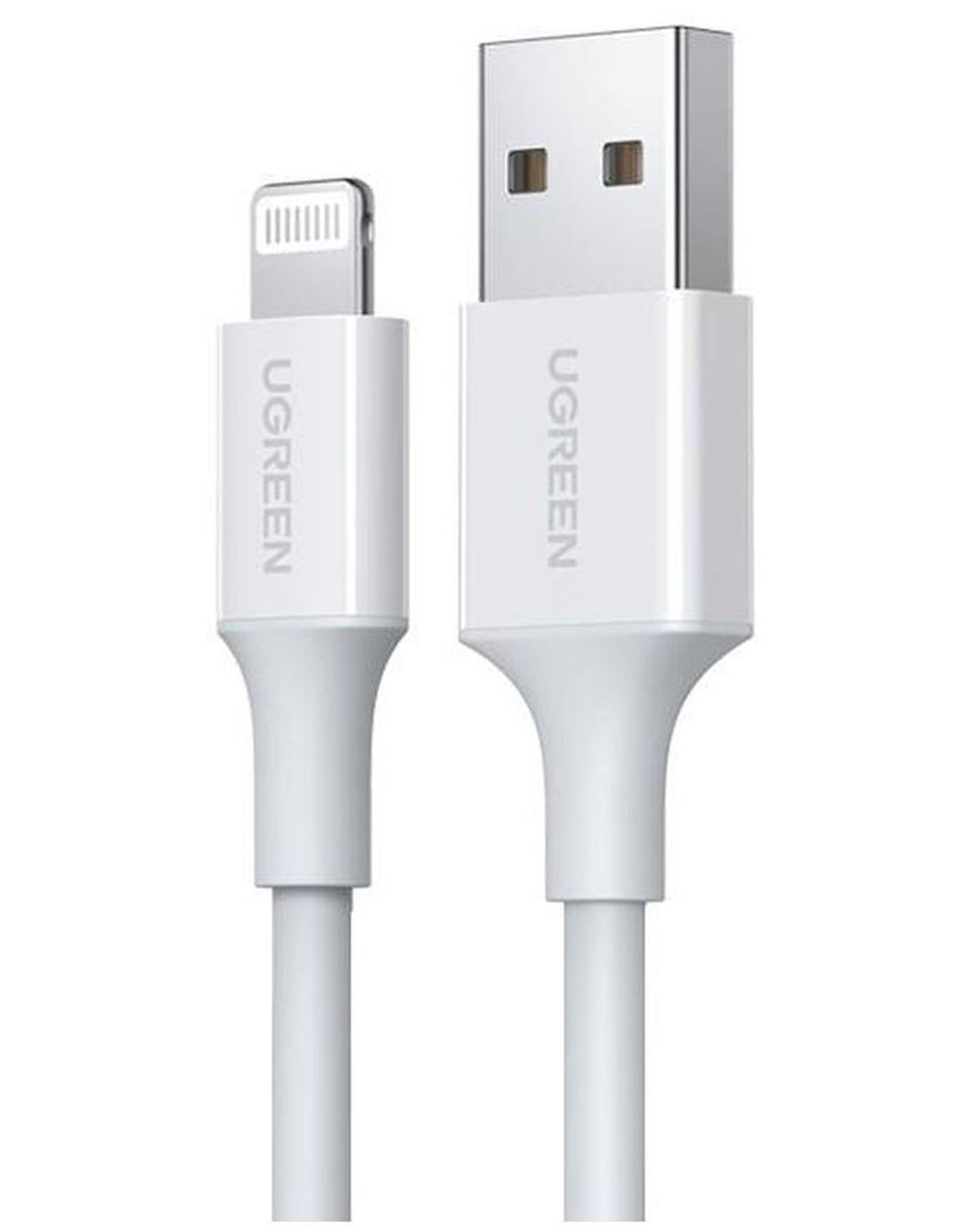 Ugreen Mfi USB-A to Lightning Cable Λευκό 1m (20728)