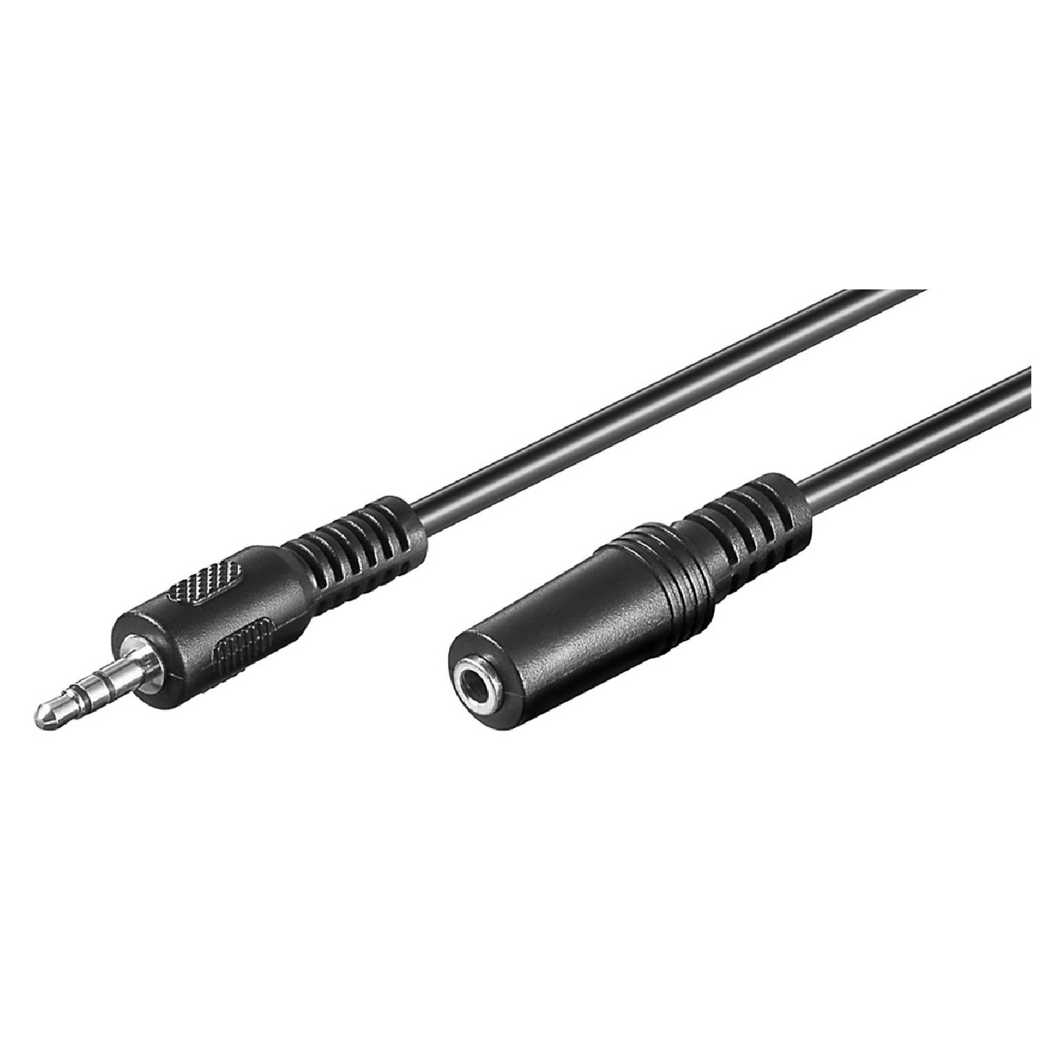 GOOBAY Προέκταση Καλωδίου Ήχου 3.5mm AUX 2m Μαύρο (50431)