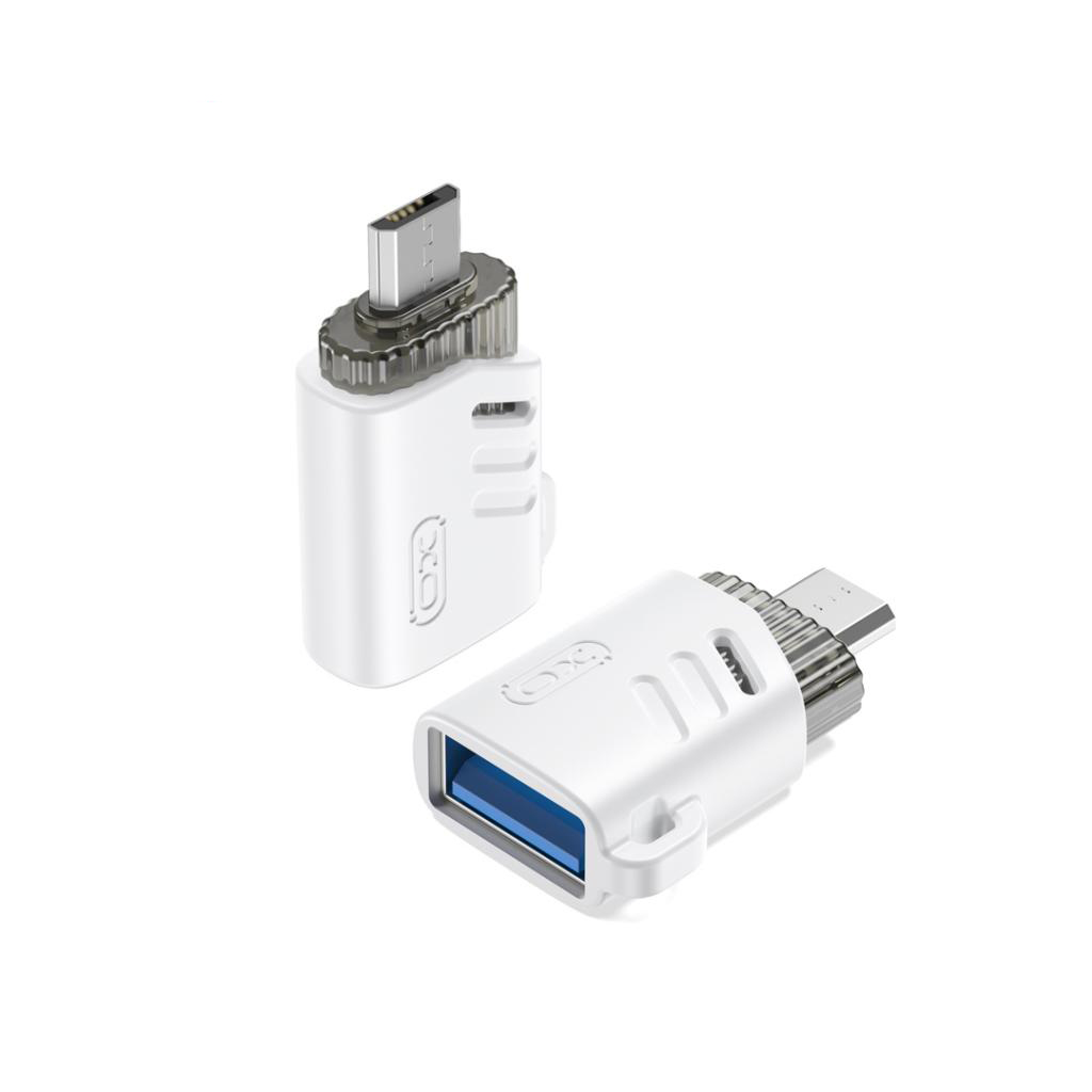 XO Adapter Micro OTG – USB-A, Mini, NB256C white