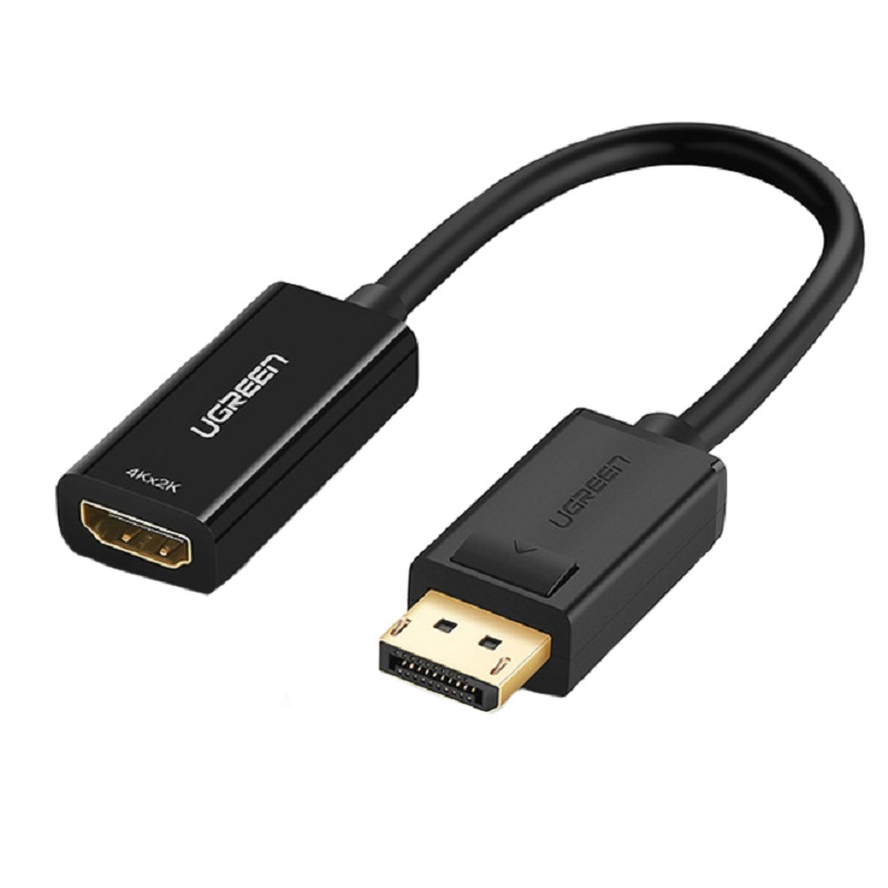 UGREEN Adapter DisplayPort male to HDMI female, 1080p, black – MM137 / 40362