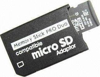 Memory Stick Pro Duo Adapter to micro SD Μετατροπέας male σε female 