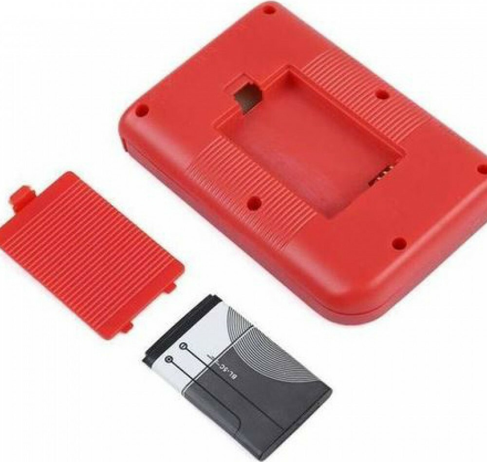 Ηλεκτρονική Παιδική Κονσόλα Χειρός Mini 8-Bit Κόκκινη για 6+ Ετών
