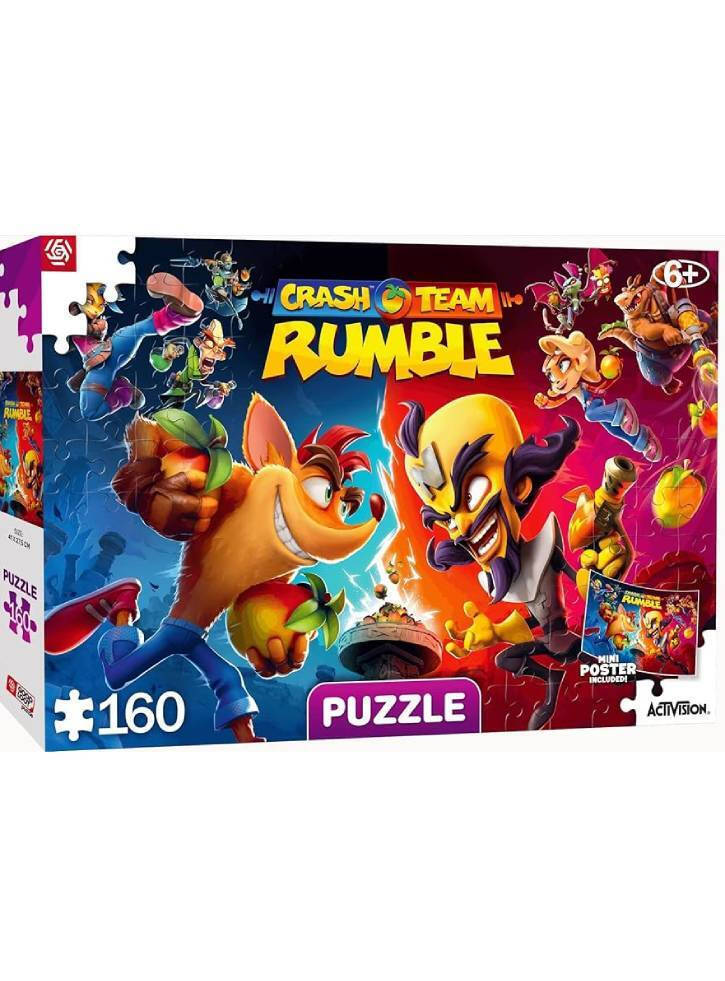 Παιδικό Puzzle Crash 160pcs για 6+ Ετών Good Loot