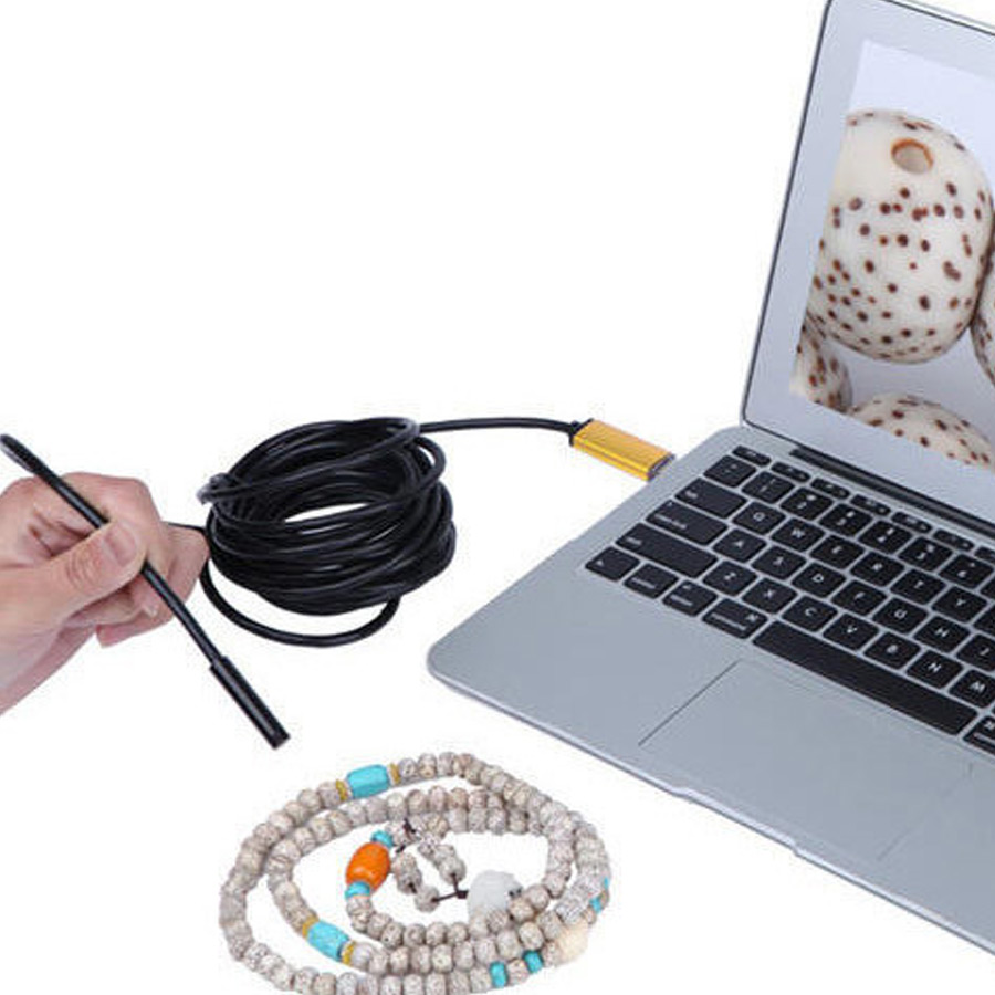 Ενδοσκοπική Κάμερα LESHP USB 5.5mm 720p με LED (με 5 μέτρα καλώδιο για android / windows )