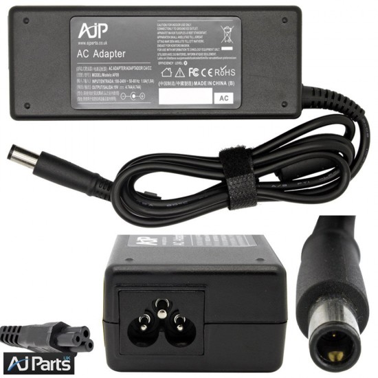 Τροφοδοτικό Laptop Φορτιστής HP 19V 4.74A 5.00MM 90W Replacement