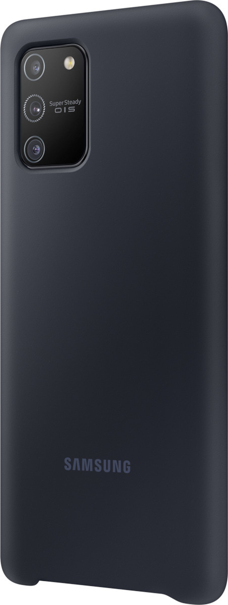 Γνήσια Θήκη Samsung Silicone Cover Black Galaxy S10 Lite 