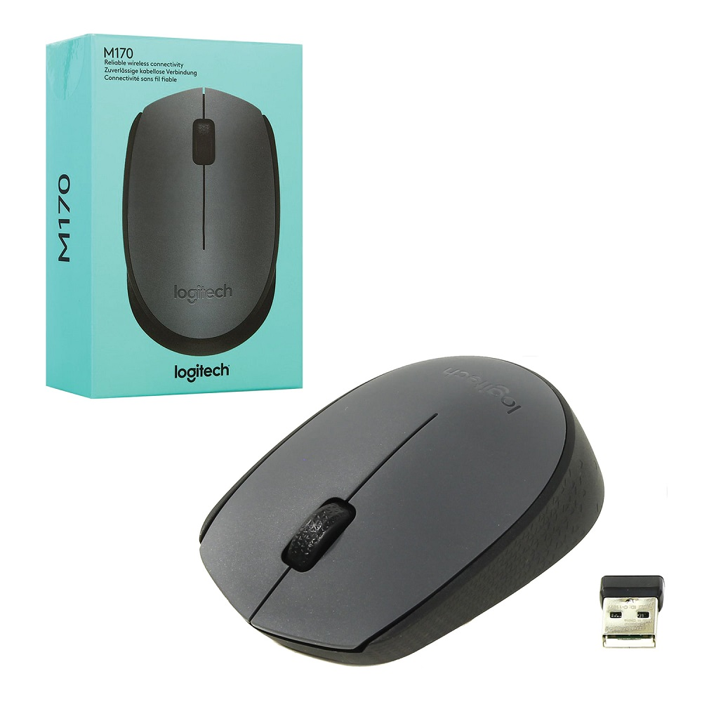 Logitech Wireless Mouse M170 Black