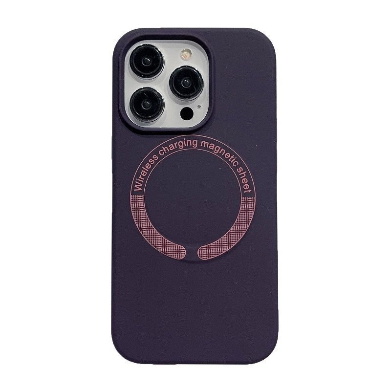Θήκη Σιλικόνης Magsafe για Apple Iphone 14 - Χρώμα: Μπορντό