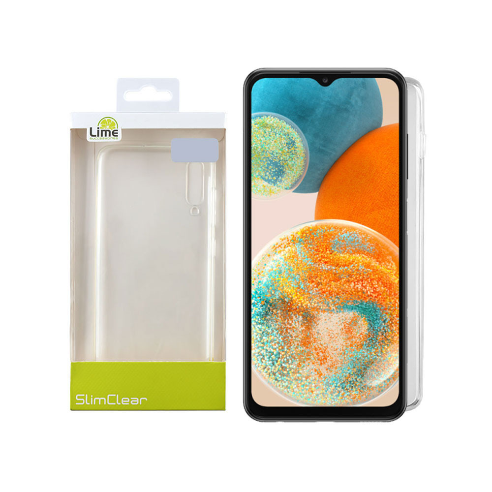 Θήκη Lime Back Cover Σιλικόνης Διάφανο (Galaxy A23 4G / Galaxy A23 5G)