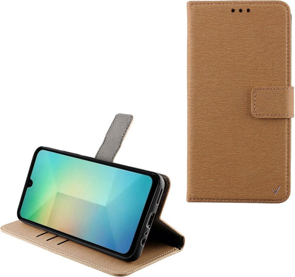 Θήκη Book Δερματίνης / Σιλικόνης Χρυσό (Samsung A26 5G)