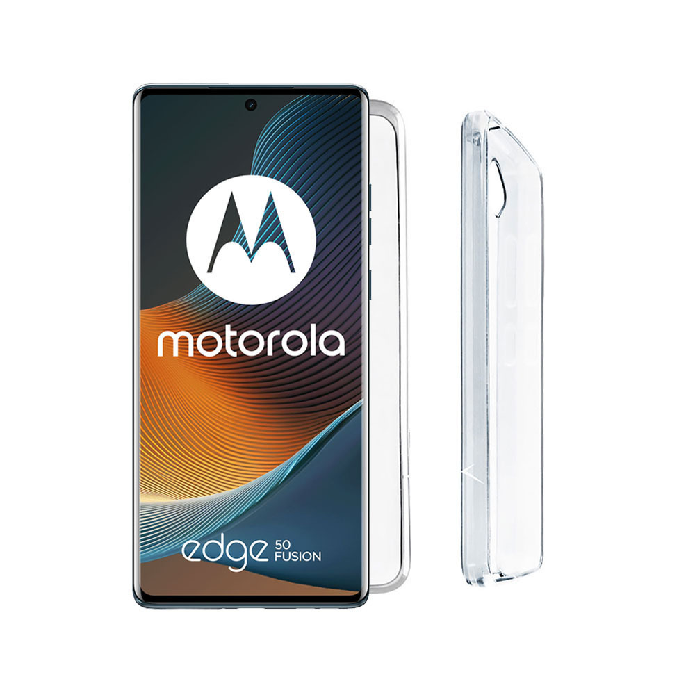 Θήκη Edge Back Cover Σιλικόνης Διάφανο (Motorola Moto Edge 50 Fusion 5G)