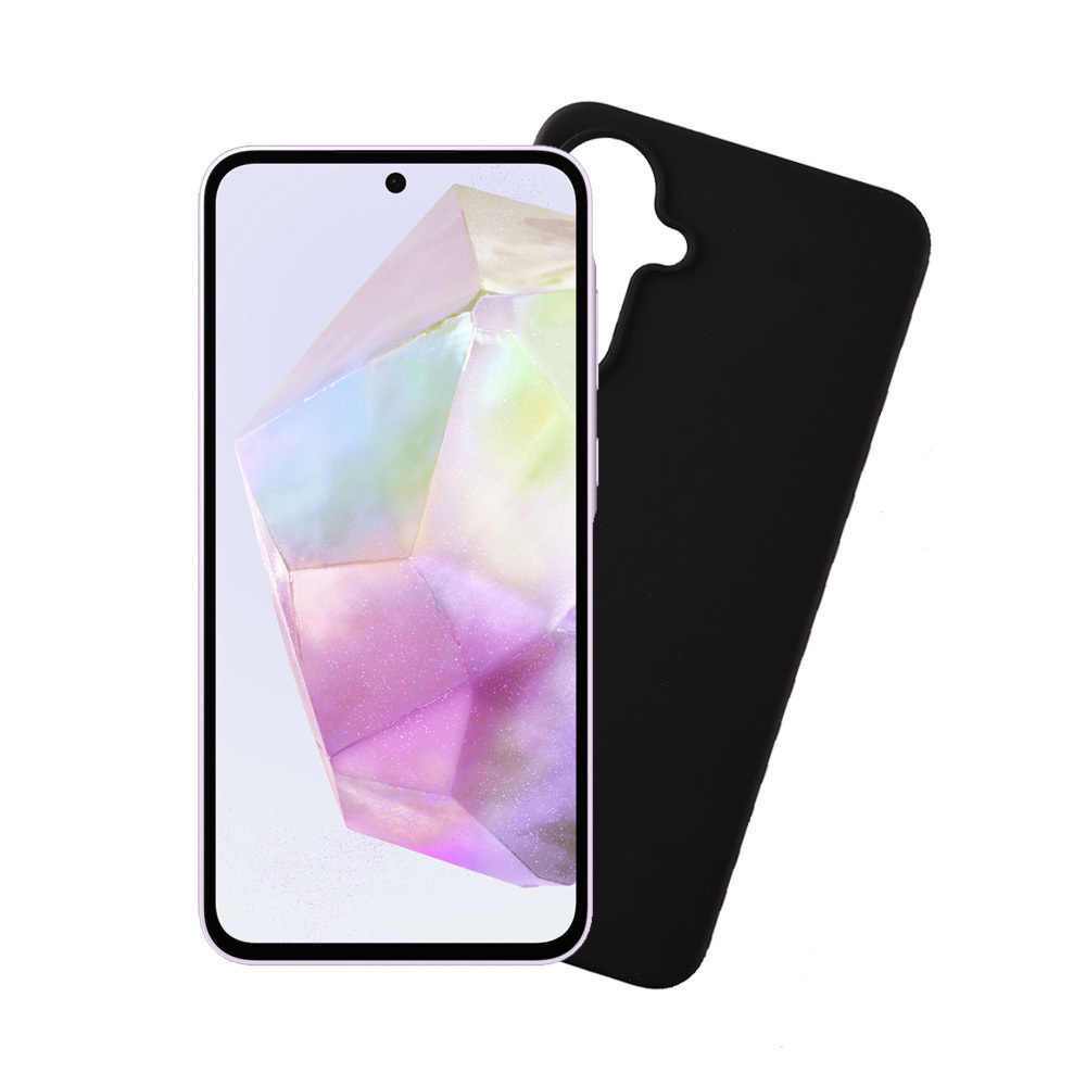 Θήκη Back Cover Σιλικόνης Μαύρο (SAMSUNG A36 5G)