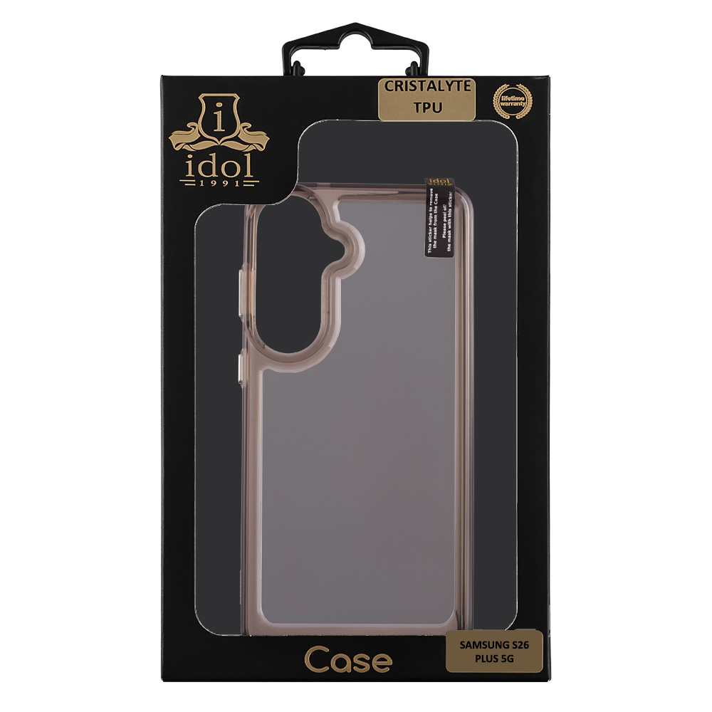 Θήκη Idol 1991 Back Cover Μεταλλικό Διάφανο (Galaxy S26+)