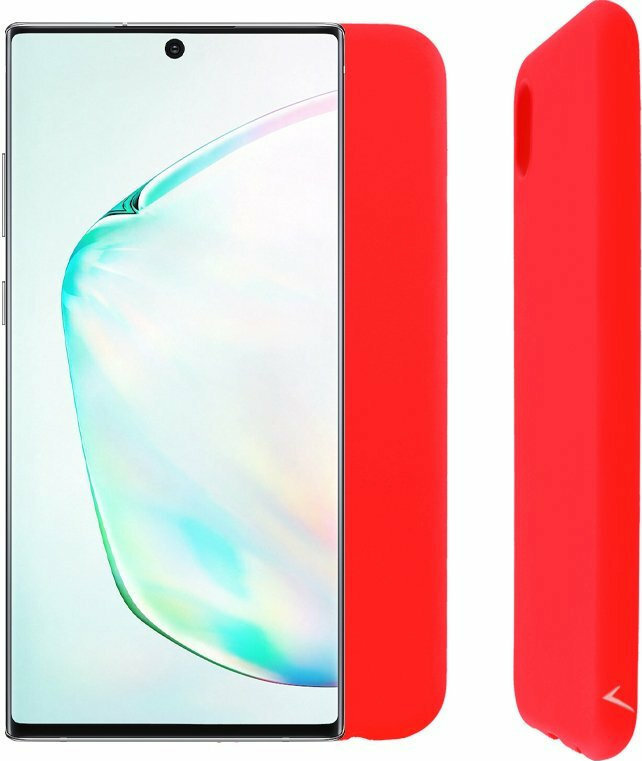 Θήκη Silicon Tpu Back Cover Σιλικόνης Κόκκινο (Galaxy Note 10+)