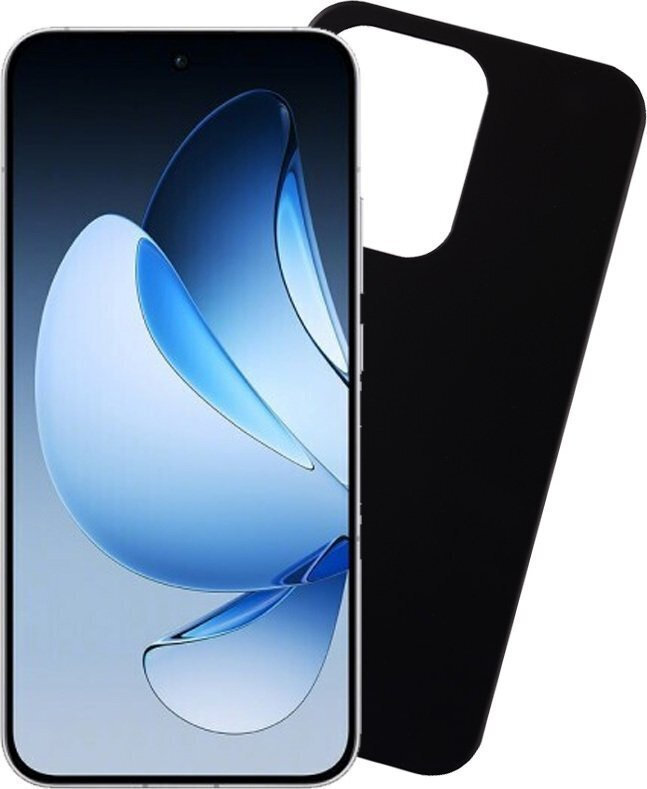 Θήκη Back Cover Σιλικόνης Μαύρο (Oppo Reno 13 5G)