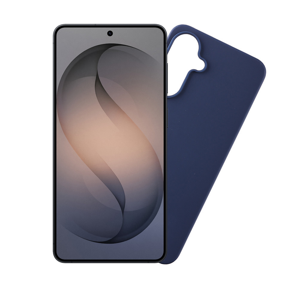 Θήκη Camera Guard Back Cover Σιλικόνης Μπλε (Galaxy S26+)