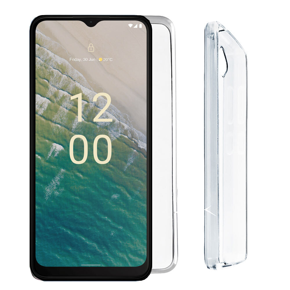 Θήκη Slimcolor Air Back Cover Σιλικόνης Διάφανο (Nokia C32)