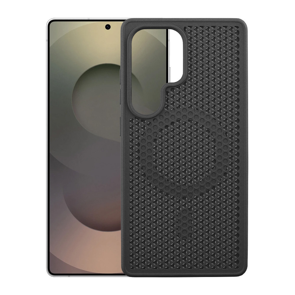 Θήκη Idol 1991 Air 360 Full Cover Σιλικόνης Μαύρο (Galaxy S25 Ultra)