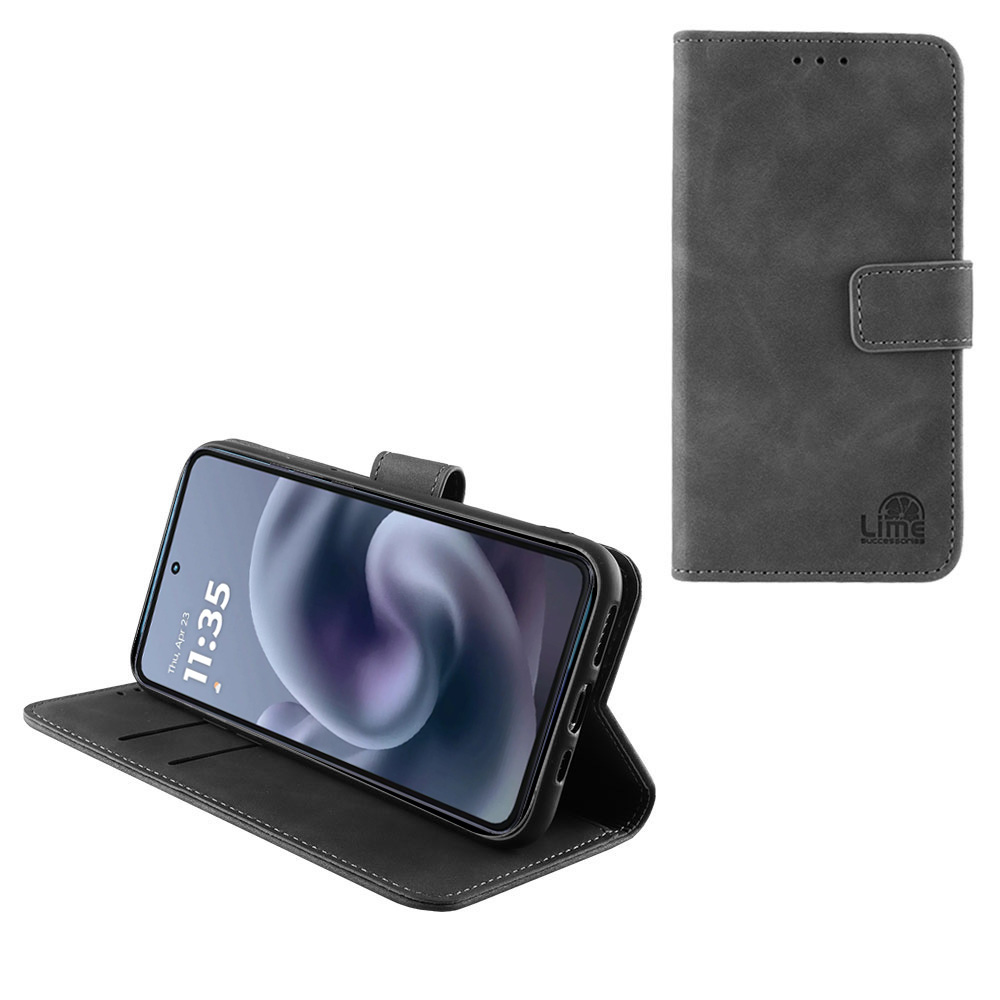 LIME ESSENTIAL ΘΗΚΗ MOTOROLA MOTO G86 XT2527-2/MOTO G86 POWER 5G XT2527-7 6.67in MAGNET BOOK STAND