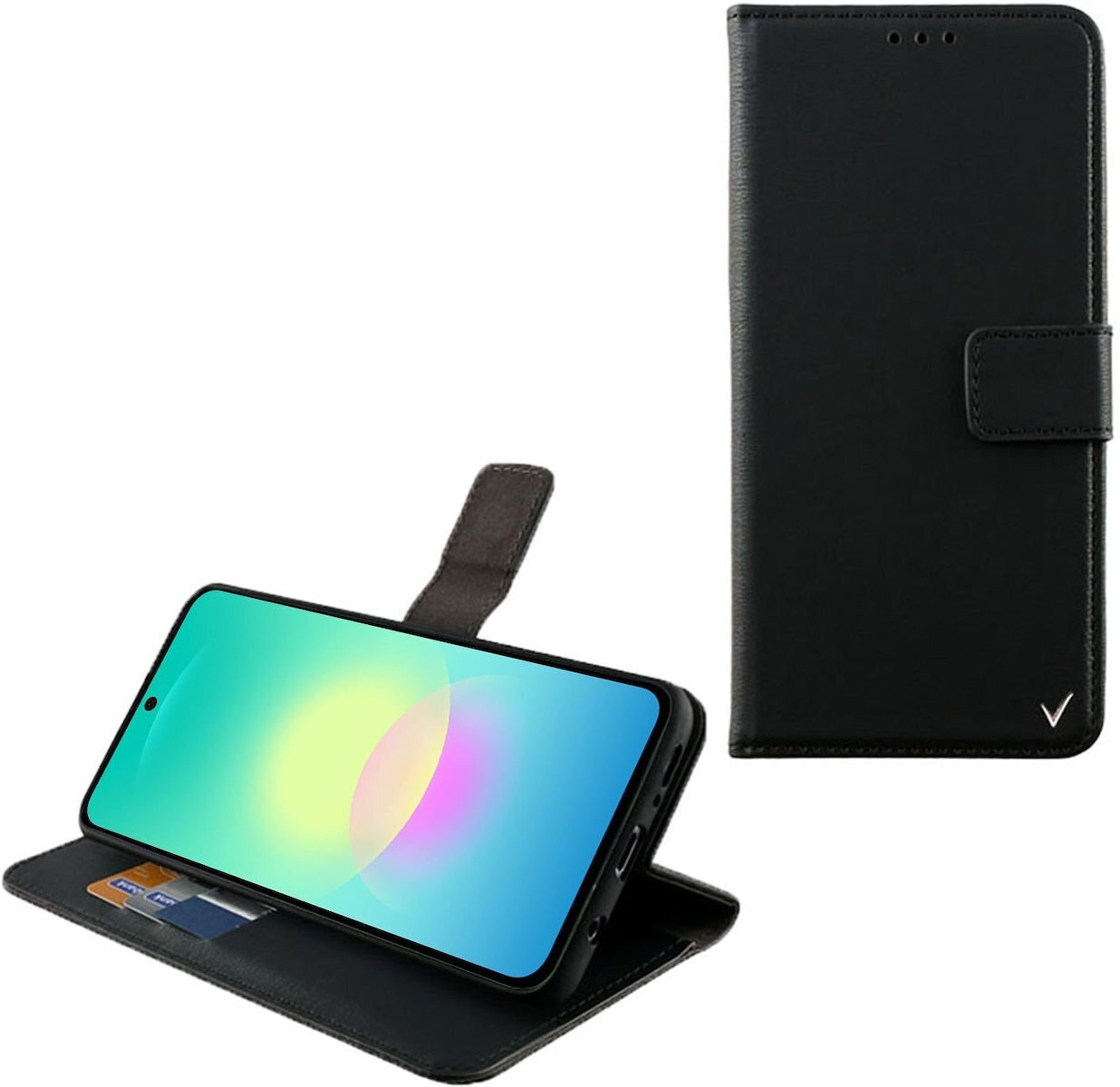Θήκη Samsung A27 5g A276 6.7in Magnet Book Stand Clip Black