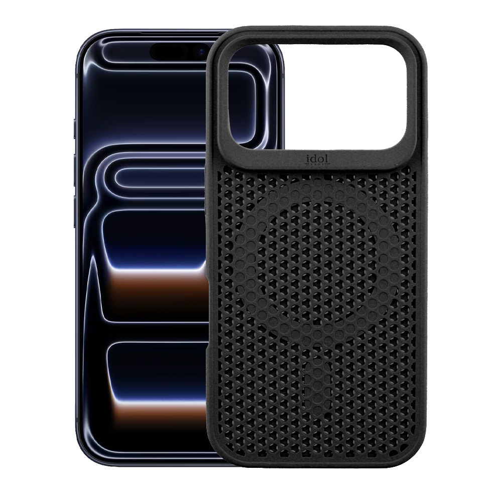 Θήκη Idol 1991 Air Back Cover Σιλικόνης Μαύρο (iPhone 17 Pro)