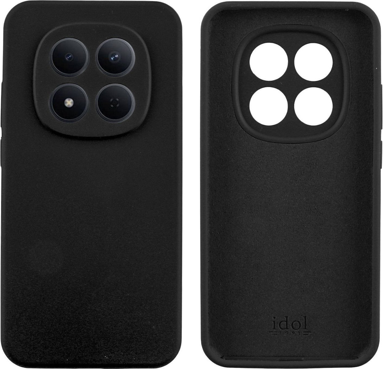 Θήκη Idol 1991 Velvet Elite  Xiaomi Redmi Note 15 Pro 5g 6.83in 4 Side Full Camera  black