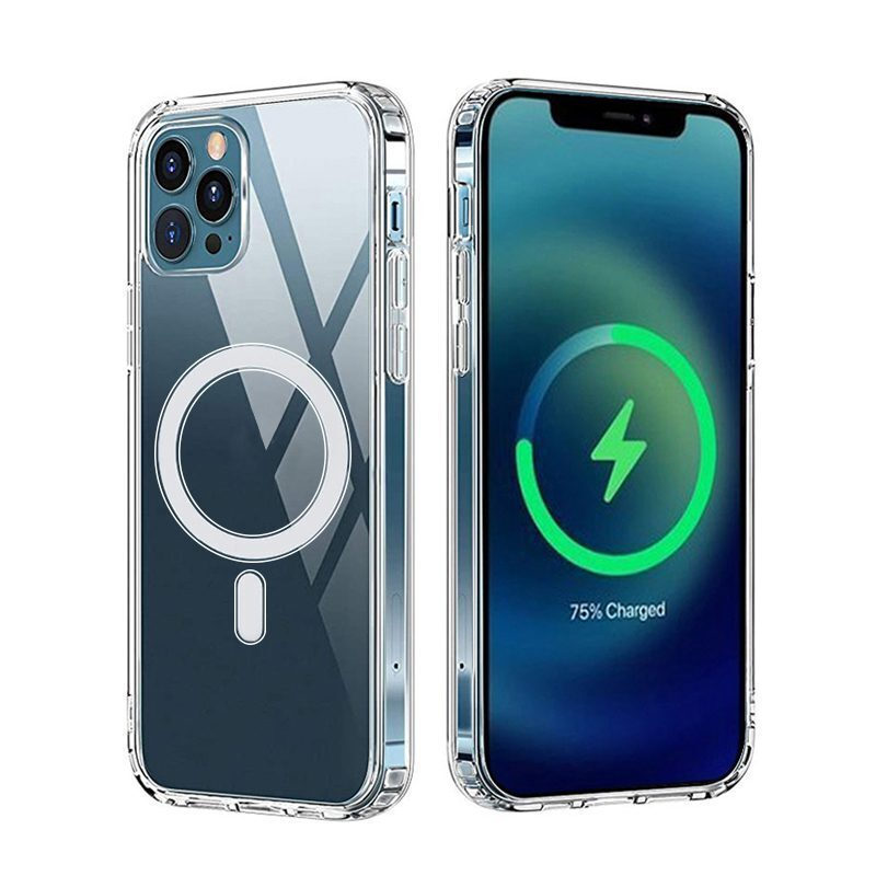 Anti Shock 1,5 mm Mag case for iPhone 17 Pro Max 6,9″ transparent big hole open ring