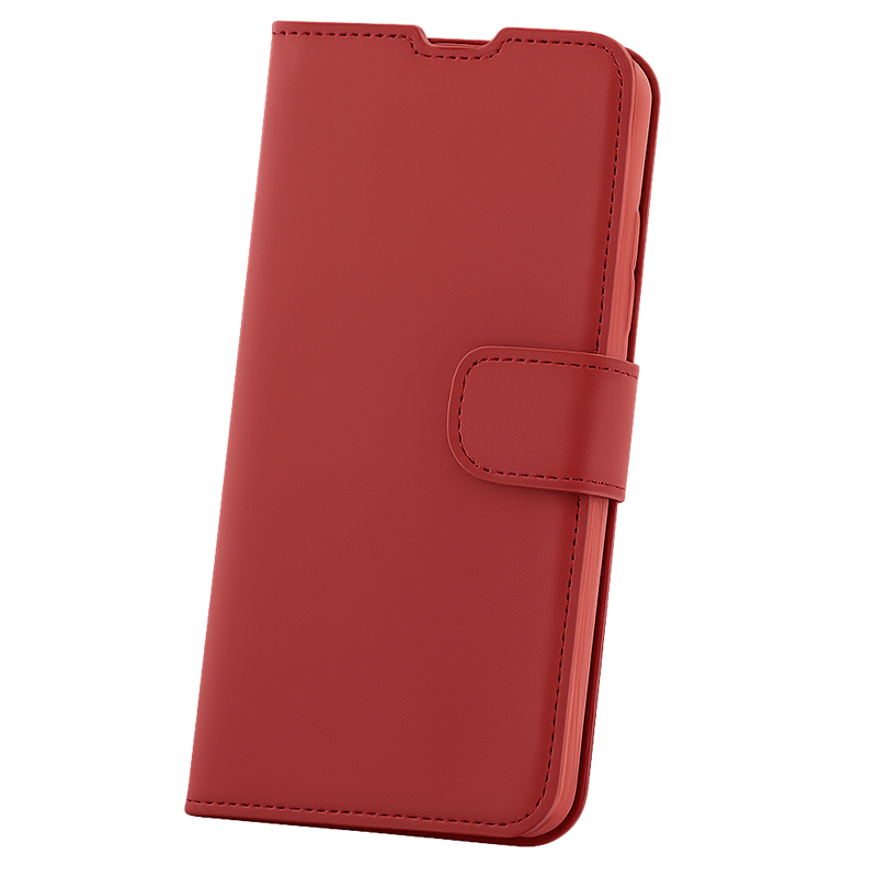 Θήκη Πορτοφόλι MobiCase για ( Xiaomi Redmi 13C / Poco C65 ) Κόκκινη τύπου Wallet