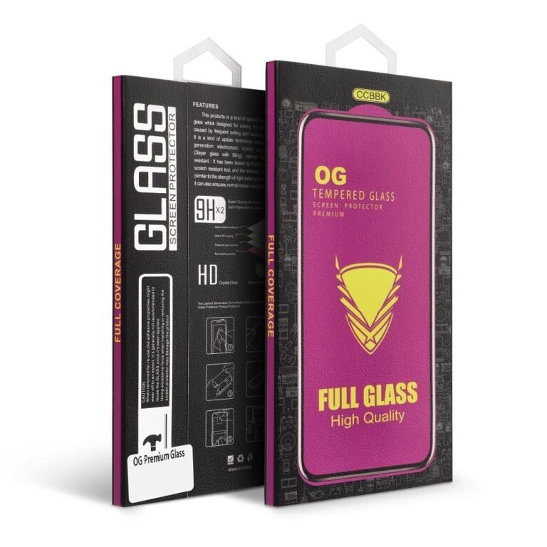 APPLE iPhone 13 / 13 Pro / 14 / 16e – TEMPERED GLASS 9H Hardness 0,3mm FULL