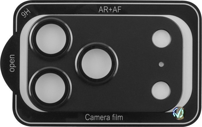 Glass Cover Προστασία Κάμερας Tempered Glass Μαύρο για το iPhone 17 Pro Max