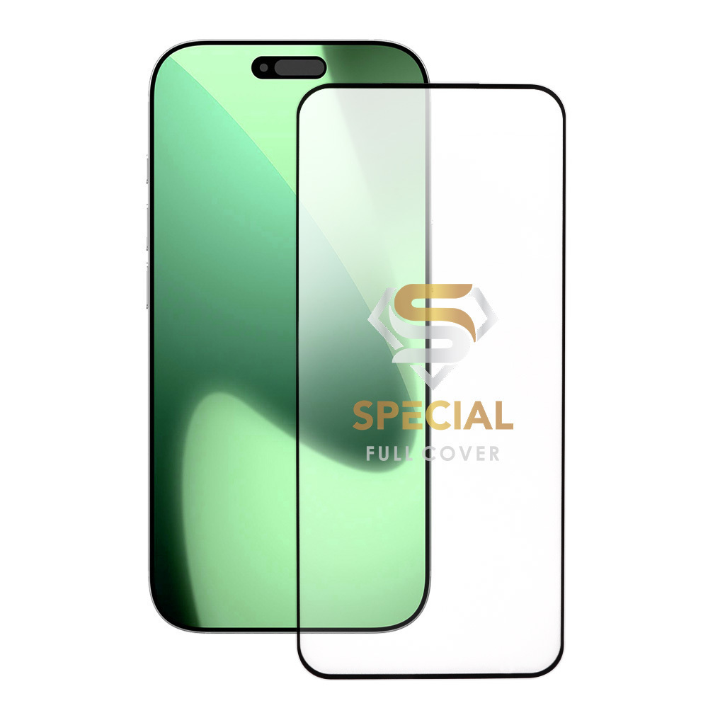 Idol 1991 0.25mm Full Glue Tempered Glass Μαύρο (iPhone 17 / 17 Pro / 16 Pro)
