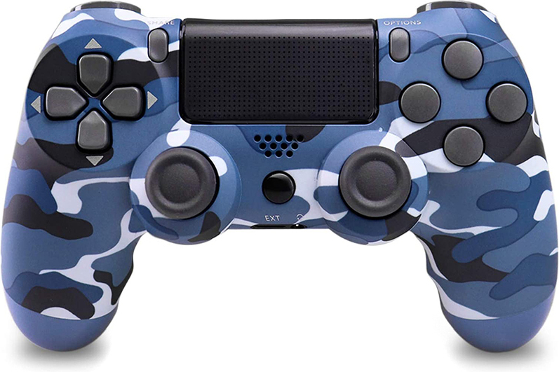 Doubleshock Ασύρματο Gamepad για PS4 Camouflage Blue