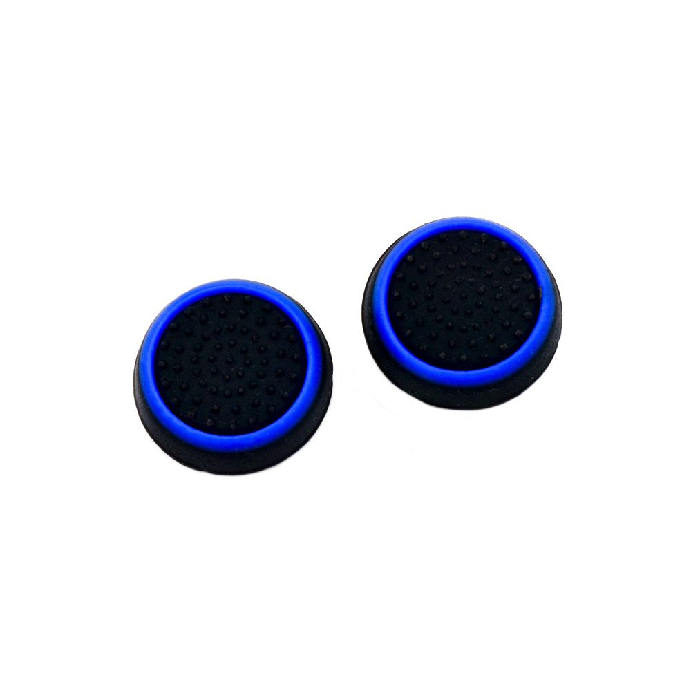 Σετ Τάπες Σιλικόνης για Joystick Χειριστηρίων PS, PS2, PS3, PS4, XBOX ONE – Μαύρο, Μπλε 2τμχ