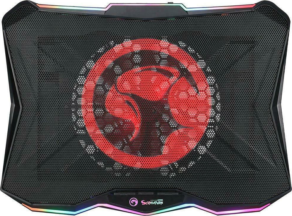 Mavro FN-40 Cooling Pad για Laptop έως 17'' με 1 Ανεμιστήρα και Φωτισμό