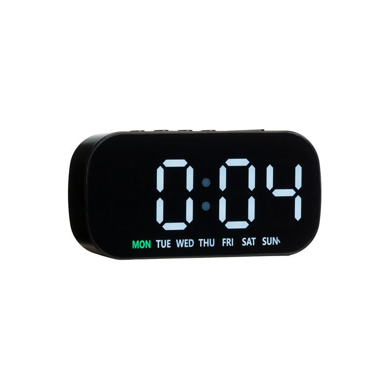 Osio OCA-3015B ξυπνητήρι με ένδειξη θερμοκρασίας και ημερομηνίας, Μαύρο