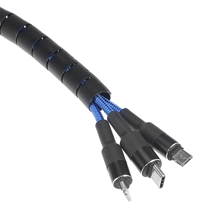 Powertech Δεματικό Καλωδίων Πλαστικό 20mmx20mm σε Μαύρο χρώμα (1τμχ) (TIES-083)