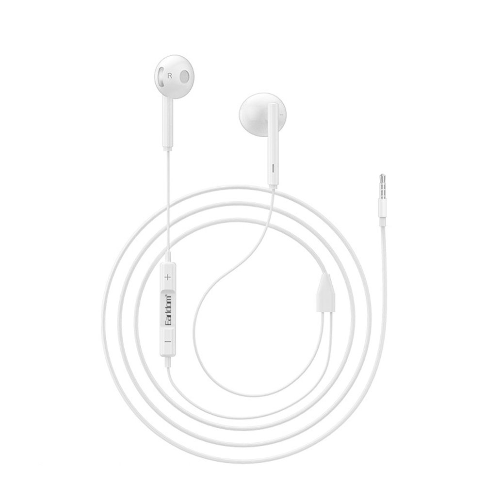 Earldom E22 Earbuds Handsfree με Βύσμα 3.5mm Λευκό